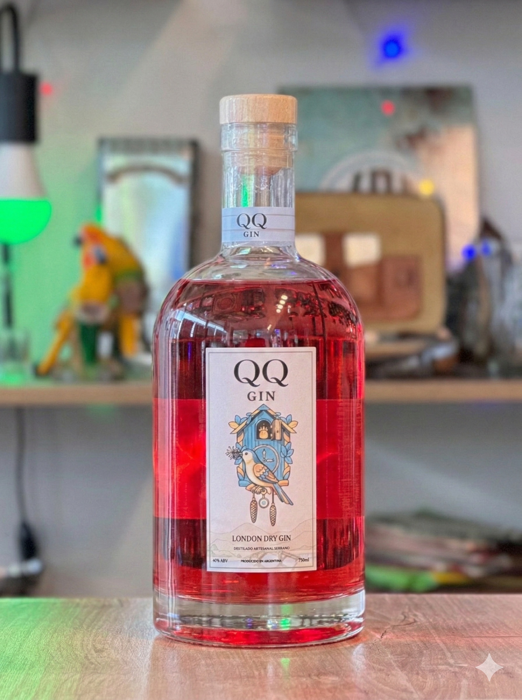 QQ Gin Cerezas y Menta